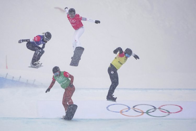 Olympics Live: US pair wins gold in mixed snowboardcross